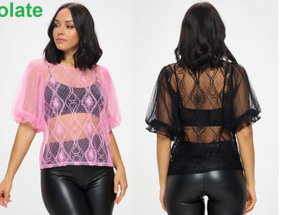 Blusa de Encaje