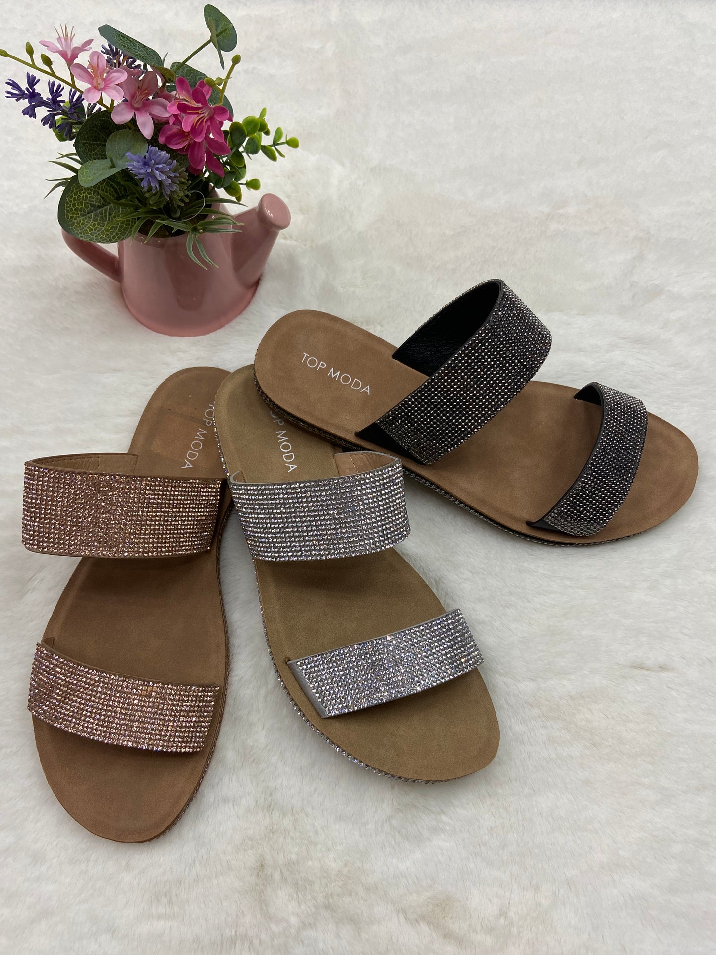 Rhinestone Sandals