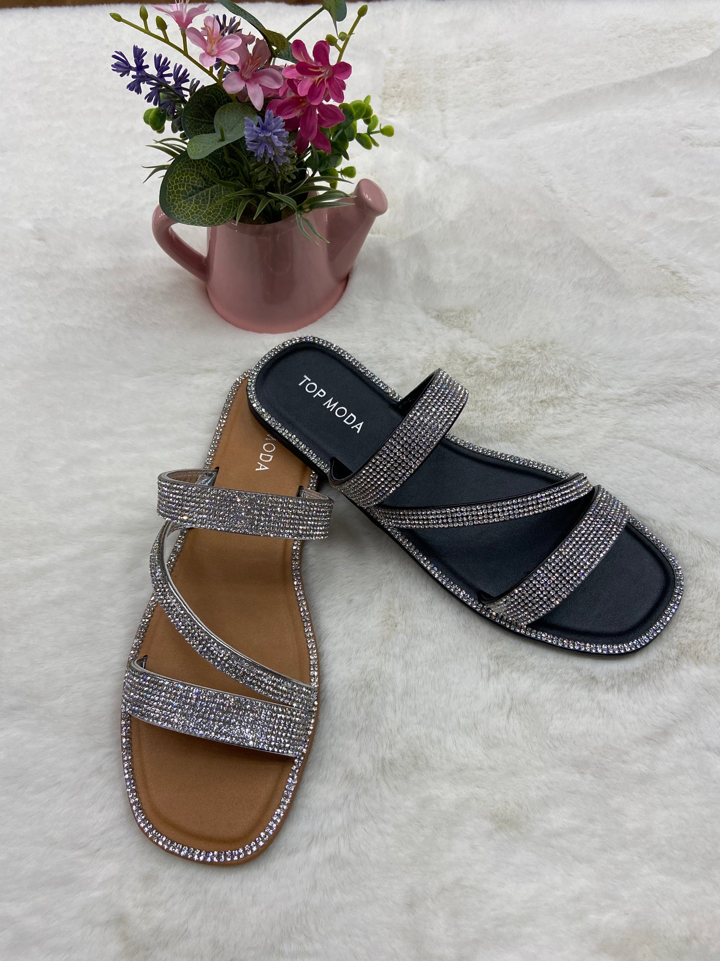 Rhinestone Sandals