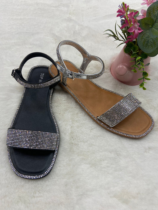 Rhinestone Sandals