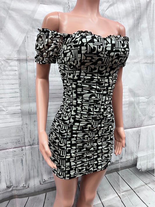 Bodycon Ruched Dress