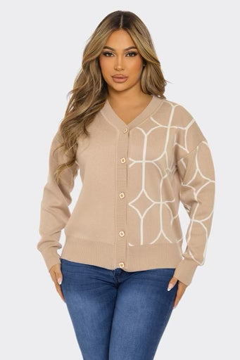 Tan Cardigan